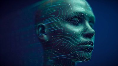 A futuristic individual