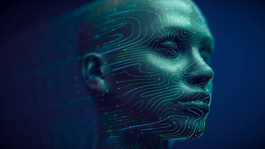 A futuristic individual