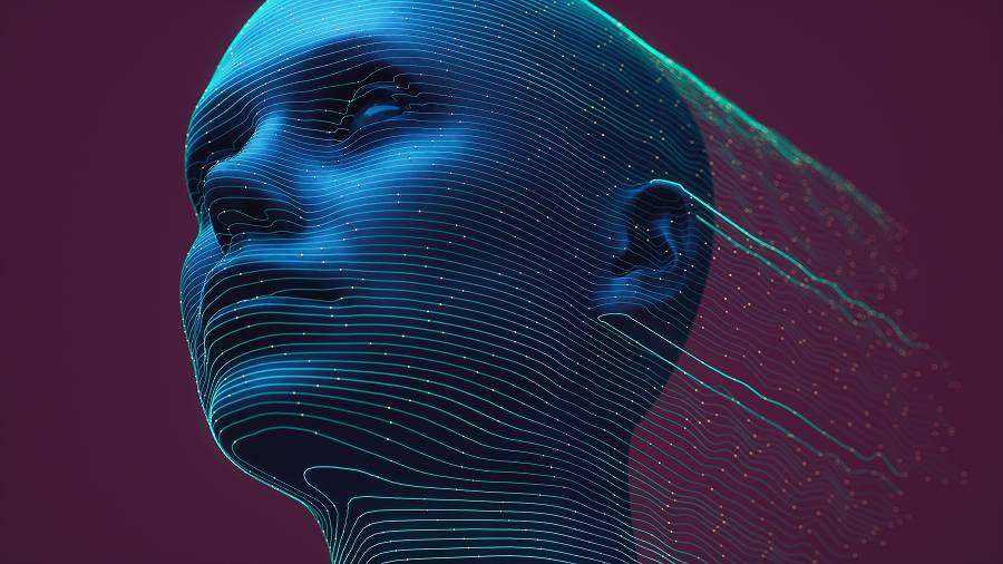 A futuristic individual